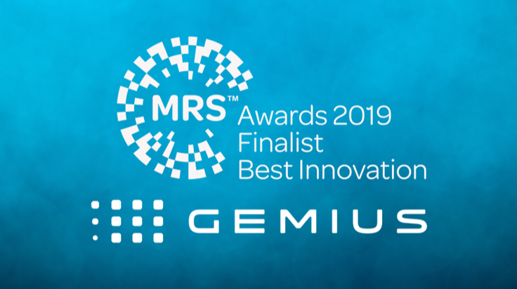 Gemius shortlisted for Best Innovation in MRS Awards 2019!